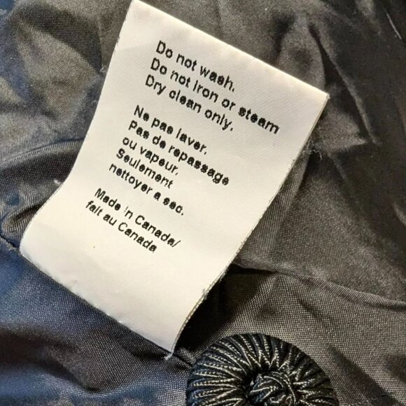 LAFAYETTE 148 Classic 2 Button Charcoal Herringbone Blazer Flap Pockets Wm Sz 16 - Picture 10 of 14